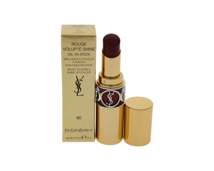 YSL Rouge Volupte Shine Oil-In-Stick Lip Stick 3.2g No.80 Chili Tonique