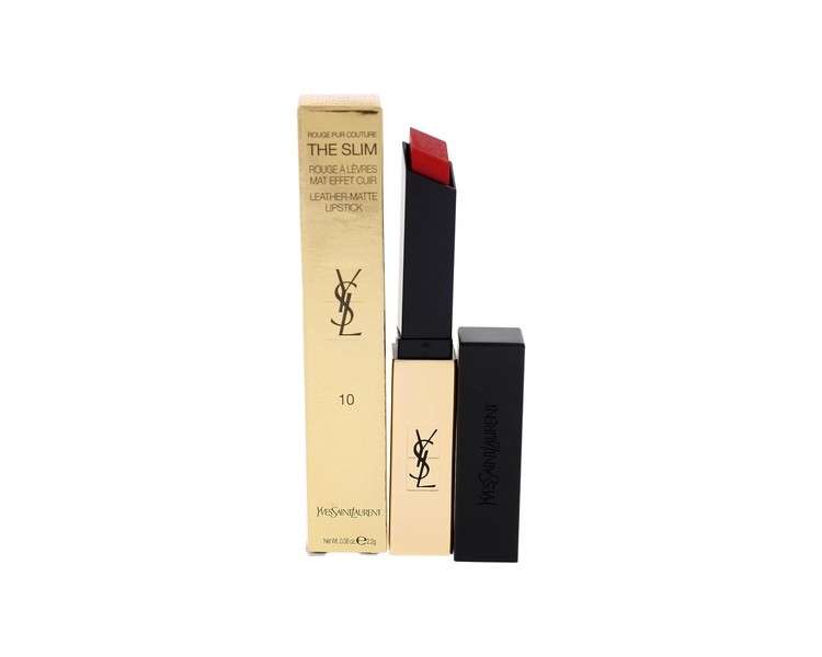 Yves Saint Laurent Rouge Pur Couture The Slim Lipstick 10 Corail Antinomique