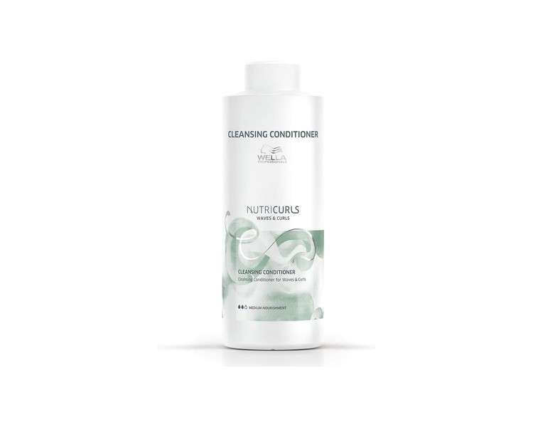 Wella Nutricurls Waves & Curls Cleansing Conditioner 1000ml