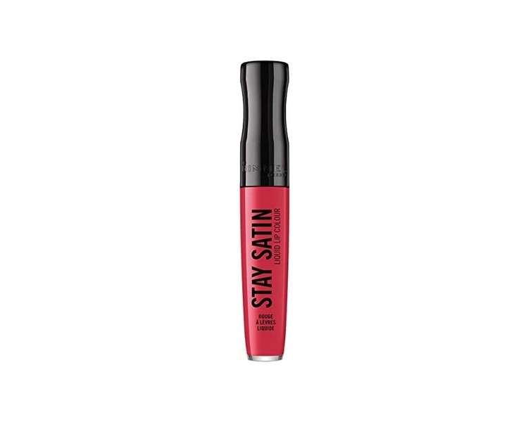 Rimmel Stay Satin Liquid Lip Colour 600 Scrunchie Lipstick