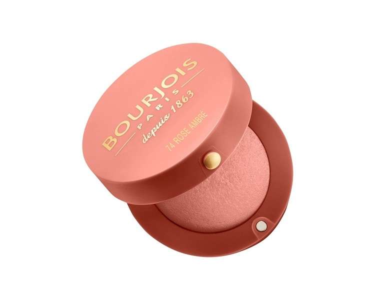 Bourjois Little Round Pot Blusher 74 Rose Ambre 2.5g