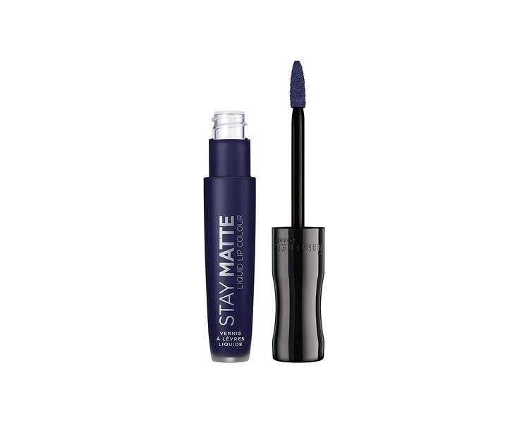 Rimmel Stay Matte Liquid Lipstick Blue Iris Color 13