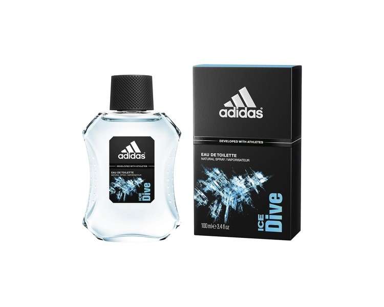 Adidas Ice Dive Eau de Toilette Spray for Men 100ml