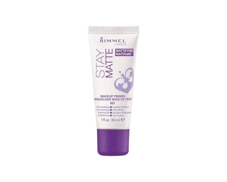 Rimmel London Stay Matte Primer Transparent 30ml