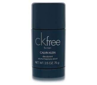 New Calvin Klein CK Free 75g Deodorant Stick for Men