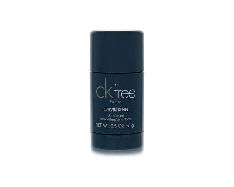 New Calvin Klein CK Free 75g Deodorant Stick for Men