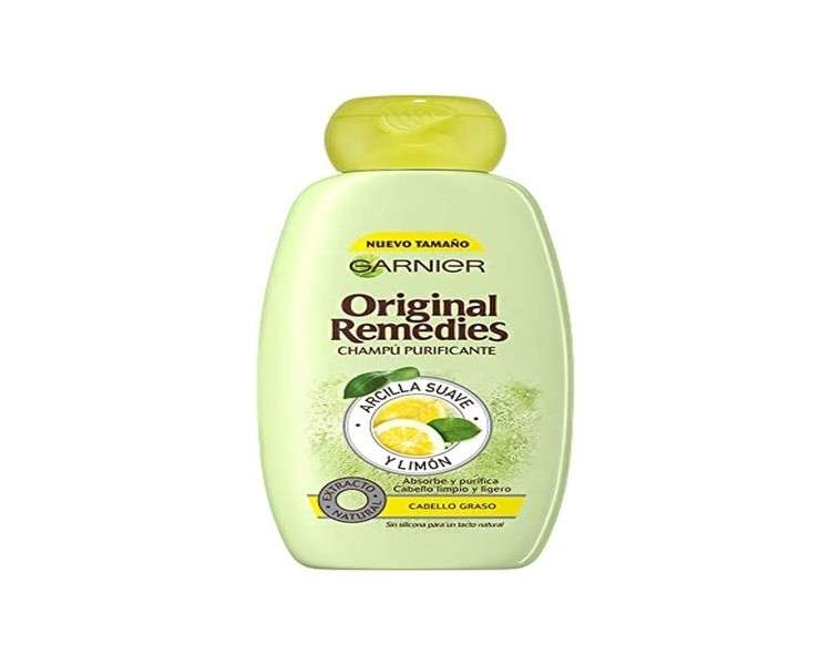 Garnier Original Remedies Shampoo with Soft Clay and Lemon for Oily Hair 300ml
