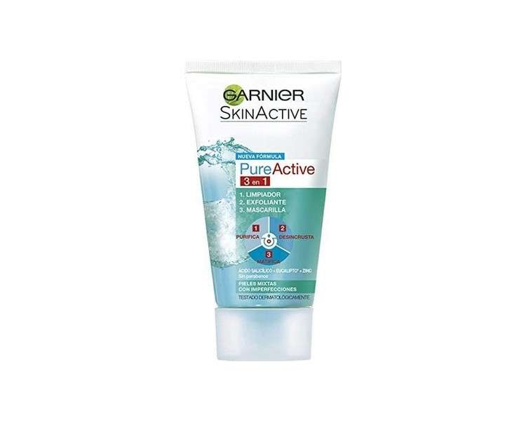 Garnier Active 3 In 1 Cleansing Gel 150ml