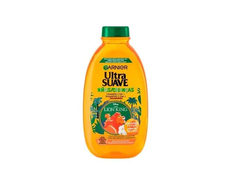 Garnier Ultra Soft Apricot 2-in-1 Shampoo for Children - Easy to Untangle