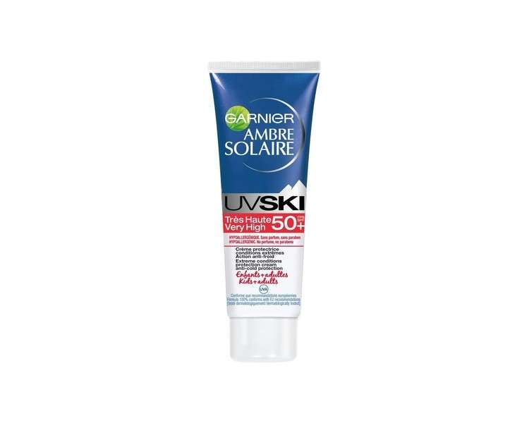 Garnier Ambre Solaire UV Ski Sun Cream SPF50 30ml