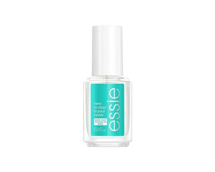Essie Base Coat Here to Stay Nail Polish Color Fixation and Nail Protection from Discoloration 13.5ml