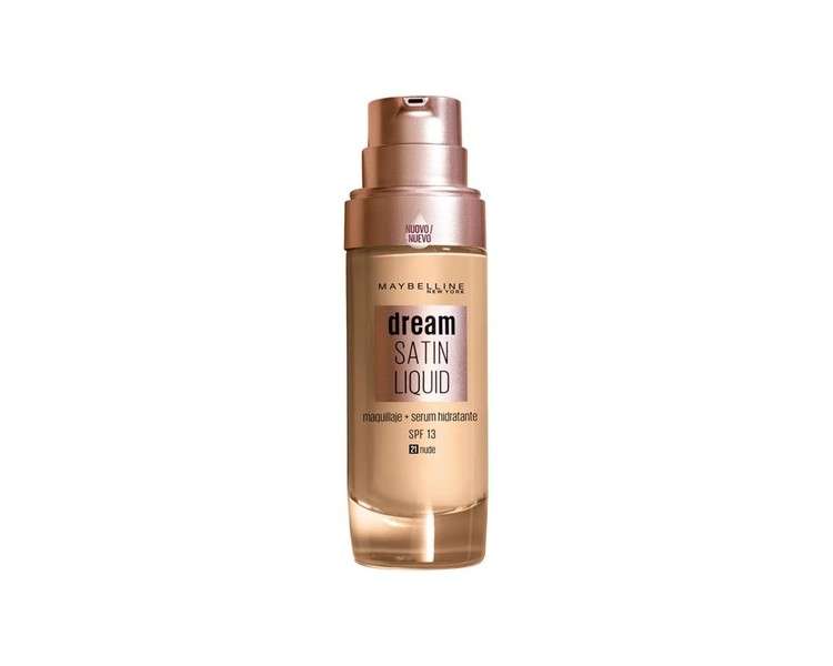 Maybelline New York Dream Radiant Liquid Foundation Nude Colour 021 30ml