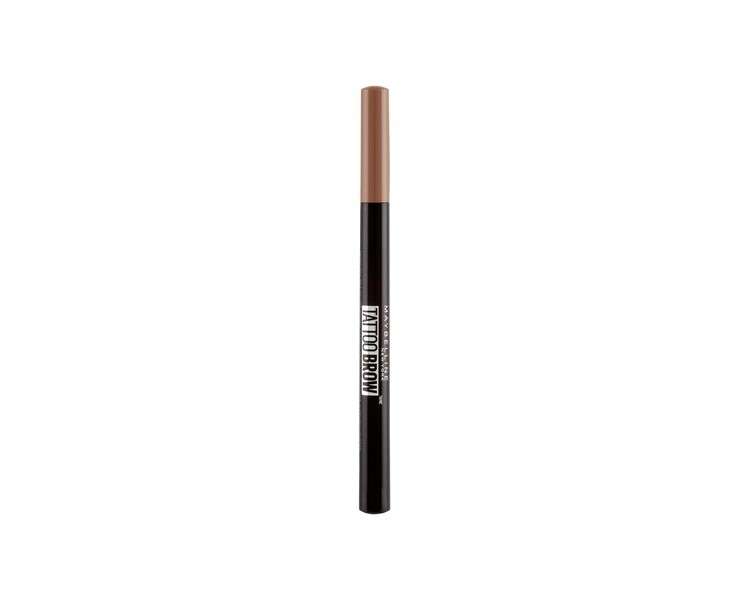 Maybelline Eyebrow Tattoo Brow Micro Eyebrow Pen Tint Medium Brown 02 1.1ml