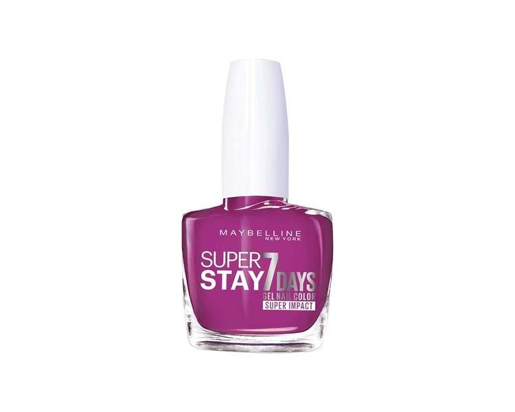 Maybelline Superstay 7 Days Super Impact Nail Color 886 24/7 Fuchsia 10ml