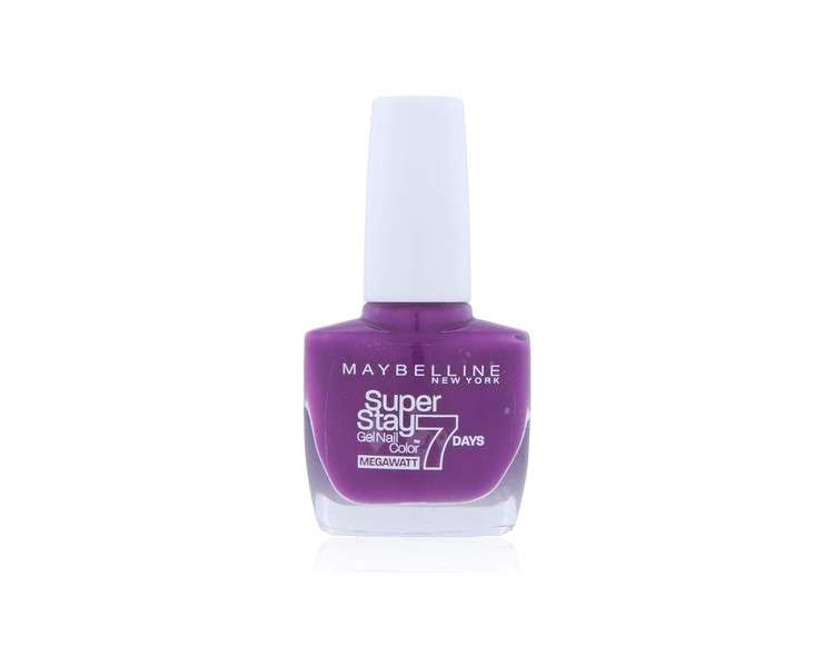 Gemey Maybelline Super Stay 7 Days Nail Polish Decoration - 290 Purple Surge 10ml