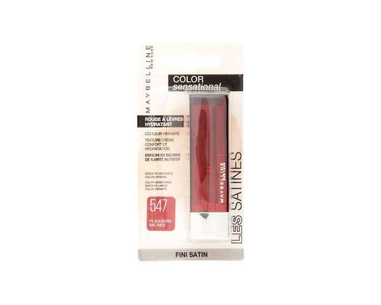 Maybelline Color Sensational Lipstick 547 Pleasure Me Red