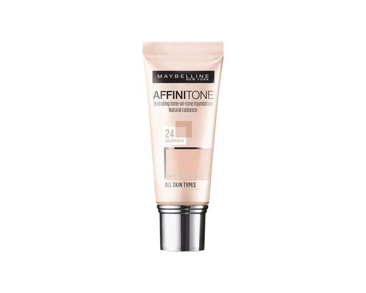 Maybelline Affinitone Foundation 24 Golden Beige 30ml