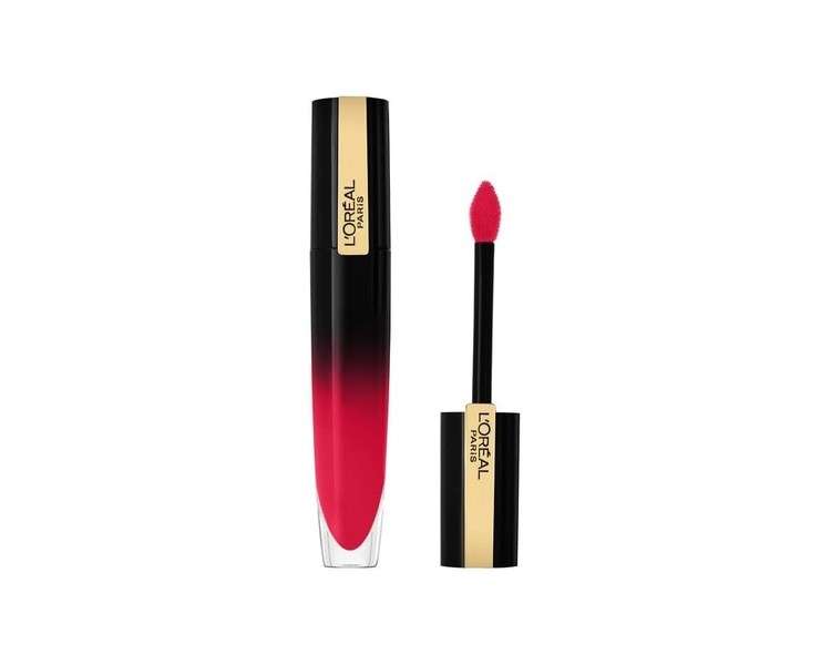 L'Oreal Paris Brilliant Signature High Shine Colour Pink Red Lip Ink 306 Be Innovative Pink 6.4ml