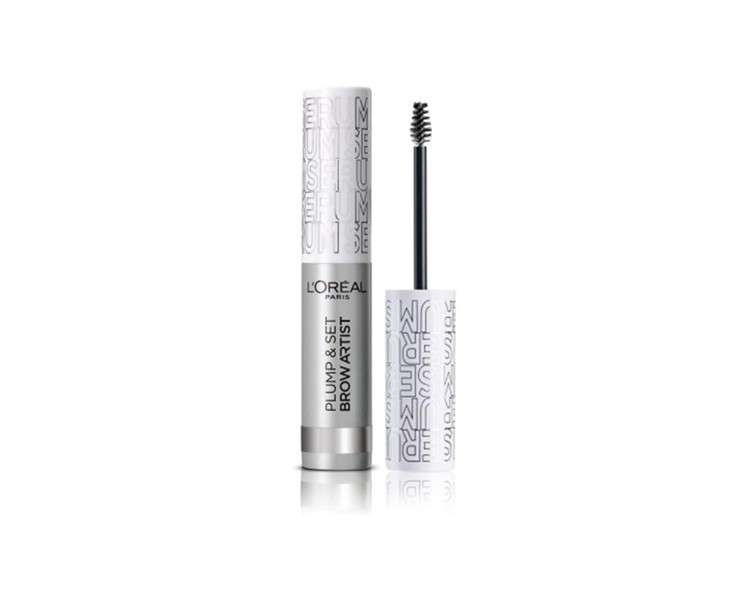 L'Oréal Paris Brow Artist Plump & Set 00 Transparent Brow Gel for Defined and Beautiful Brows 5ml