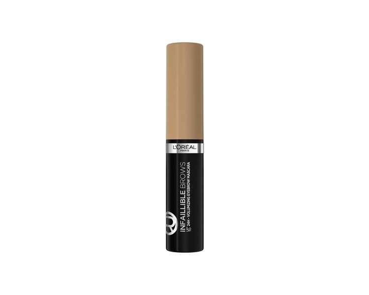 L'Oréal Paris Volumising Brow Mascara Longwear Brow Gel for Fuller Looking Eyebrows 5ml Shade 7.0 Blonde