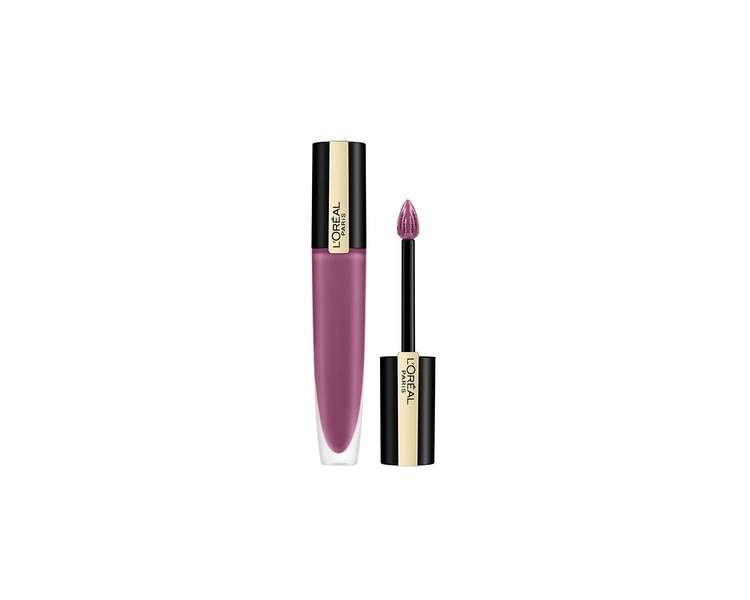 L'oréal Rouge Signature Matte Metallic Lipstick 107 I Enhance 41ml