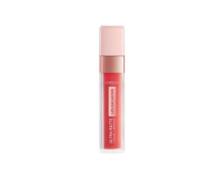 L'Oreal Paris Les Macarons Matte Liquid Lipstick 824 Guava Gush 31g