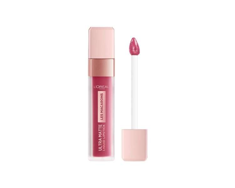 L'Oréal Paris Les Macarons Long-Lasting Matte Lipstick No.820 Praline De Paris Pink