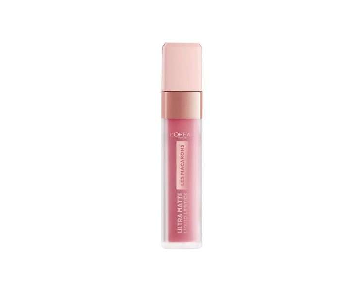 L'Oreal Paris Les Macarons Long Lasting Matte Lipstick No.818 Dose Of Rose Pink