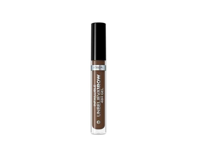 L'Oreal Paris UnbelievaBrow Long-Lasting Eyebrow Gel 6.32 Auburn and 104 Chatain