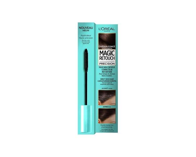 L'Oréal Paris Magic Retouch Precision Mascara Dark Brown 8ml