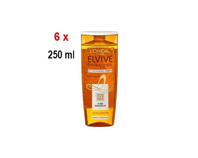 Loreal Paris Elvive Extraordinary Coconut Oil Shampoo 250ml