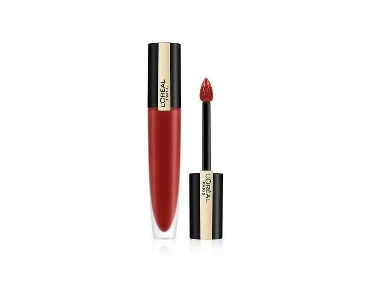 L'Oreal Paris Rouge Signature Matte Lip Gloss 115 I Am Worth It 7ml