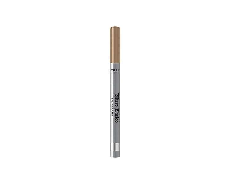 L'Oreal Paris Brow Artist Micro Tattoo 24HR Eyebrow Definer 101 Blonde