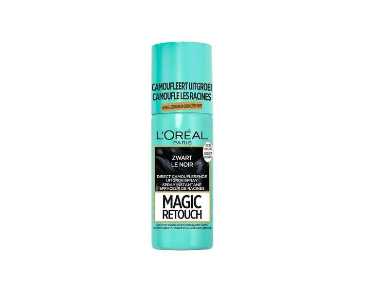 L'Oreal Paris Magic Retouch Hair Spray No. 01 Black 75ml