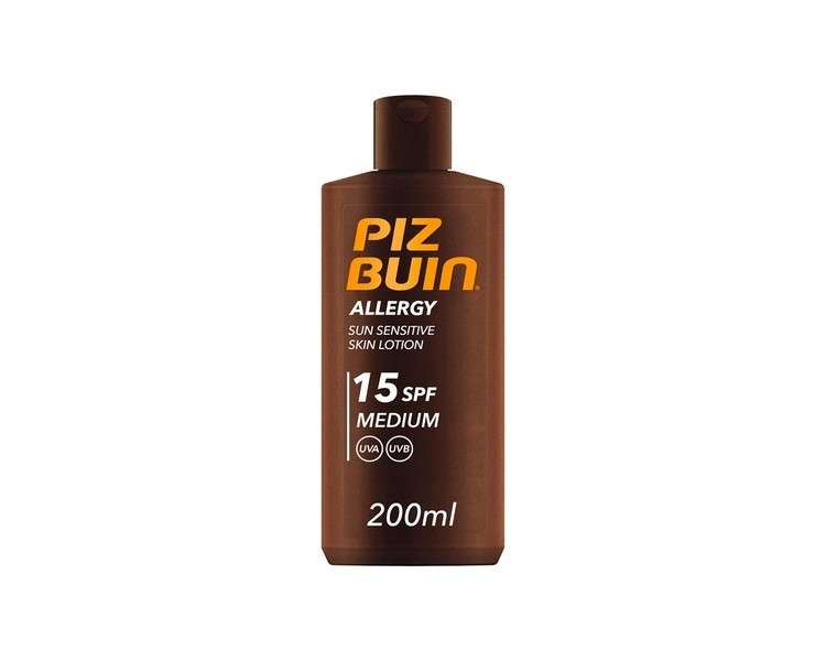 Piz Buin Allergy Sun Sensitive Skin Lotion SPF15 200ml