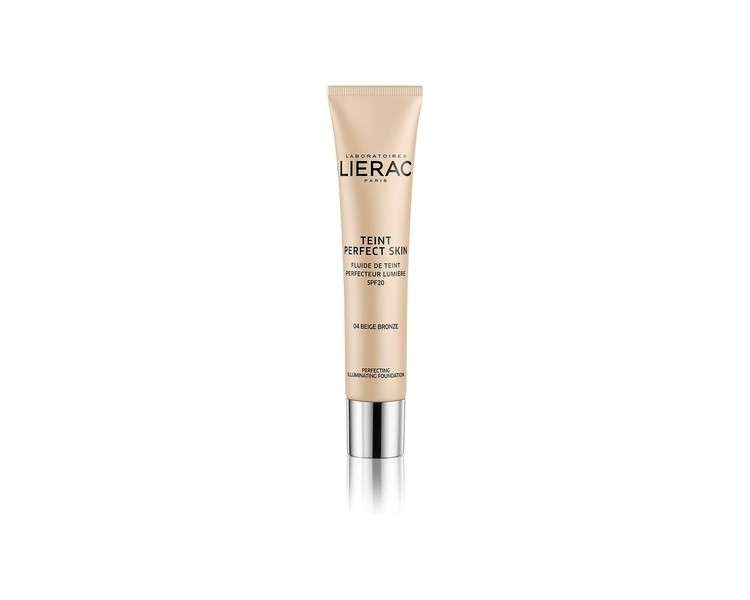 Lierac Teint Perfect Skin Perfecting Illuminating Foundation SPF20 30ml - 04 Tanned Beige