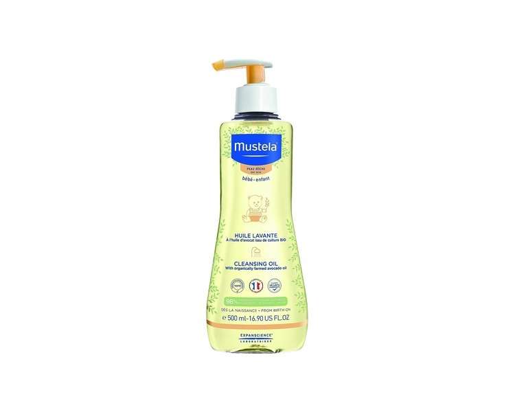 Mustela Cleansing Oil for Dry Skin 500ml