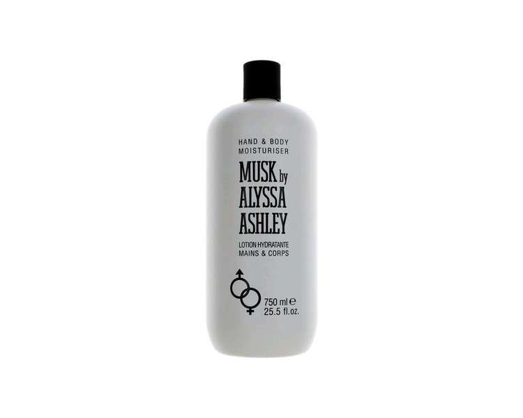 Alyssa Ashley Musk Hand & Body Moisturizer 750ml