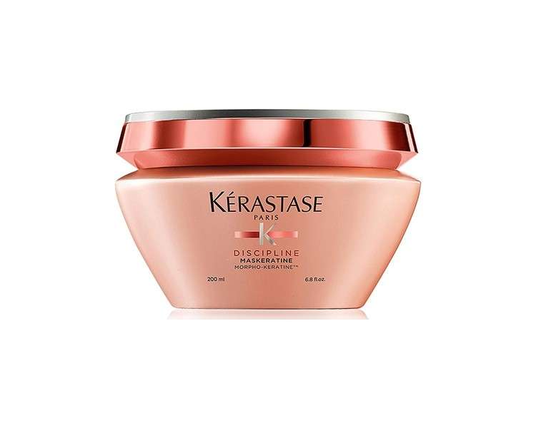 Kérastase Discipline Restorative Anti-Frizz Hair Mask with Unique Morpho-Kératine Complex 200ml