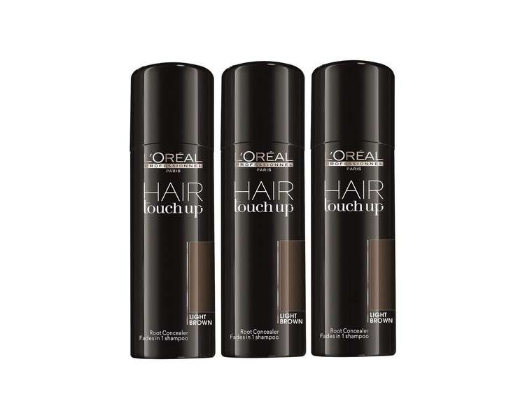 L'Oréal Hair Touch Up Light Brown Color Spray 75ml