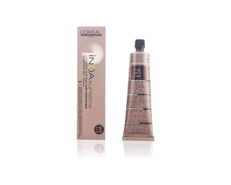 Loreal INOA SUPREME 7.32 Blonde Gold Iridescent 60ml