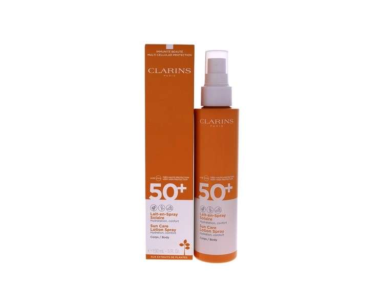 Clarins Sun Care Lotion Spray SPF 50 by for Unisex 150ml