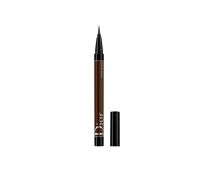 Christian Dior Diorshow On Stage Liquid Eyeliner 781 Matte Brown for Women 0.01 Ounce