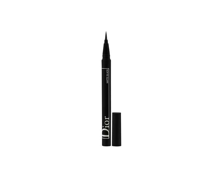 Christian Dior Diorshow On Stage Liquid Eyeliner 091 Matte Black for Women 0.01 Ounce