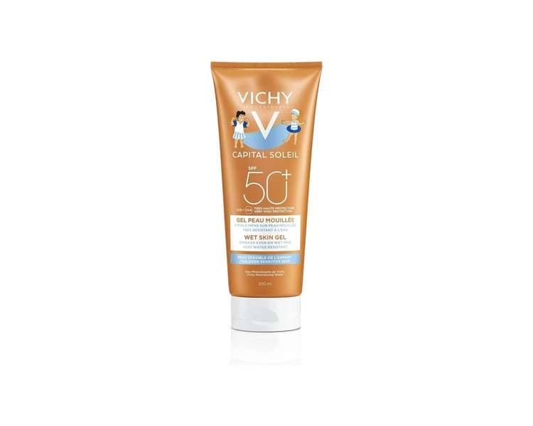 Vichy Capital Soleil Wet Skin Gel Kids SPF50+ 200ml