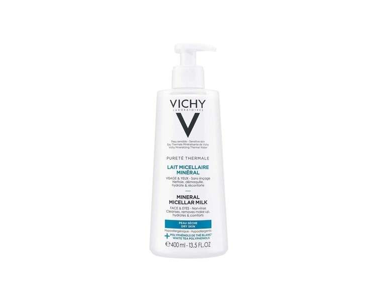 Vichy Pureté Thermale Mineral Micellar Milk for Dry Skin 400ml