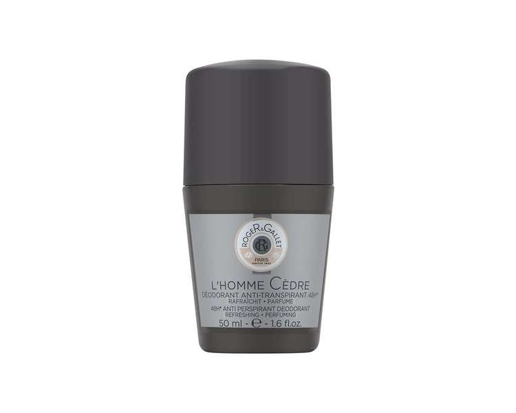 L'Homme Cedar Roll-On Deodorant 50ml