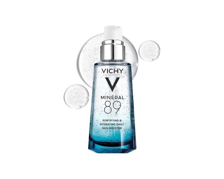 Vichy Mineral 89 Serum Fortifying & Plumping Daily Booster Hyaluronic Acid 50ml