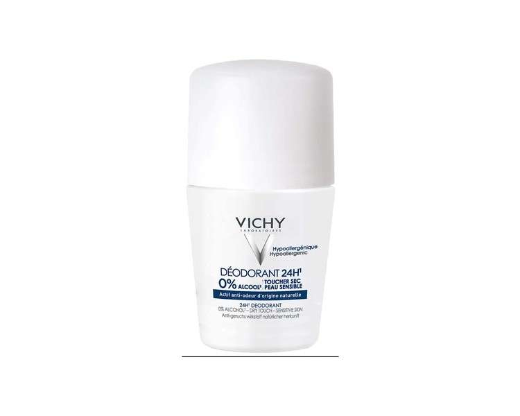 Vichy Deodorant Aluminum Salt Free Roll On 50ml