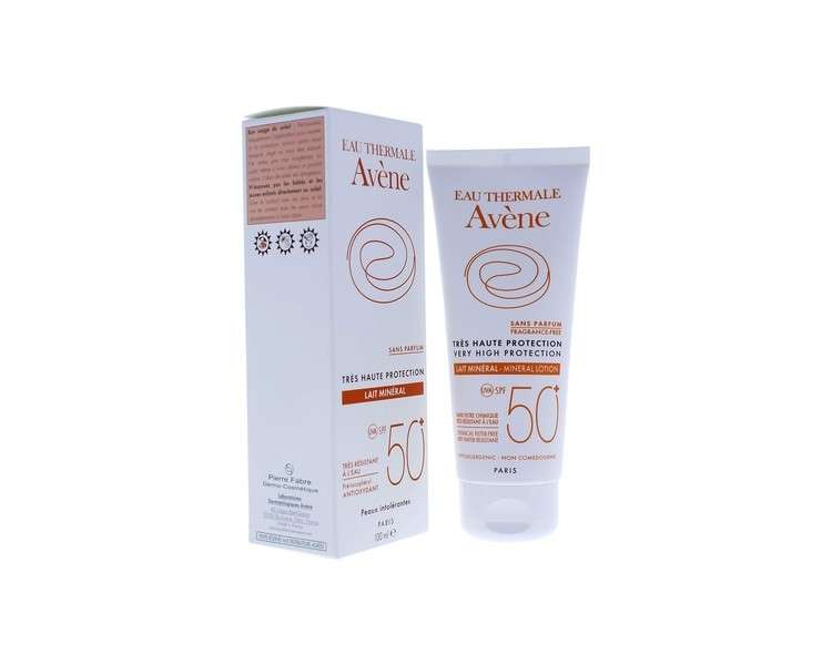 Avene Mineral Lotion for Intolerant Skin SPF50+, 50ml